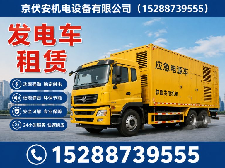 滁州发电机租赁展示图
